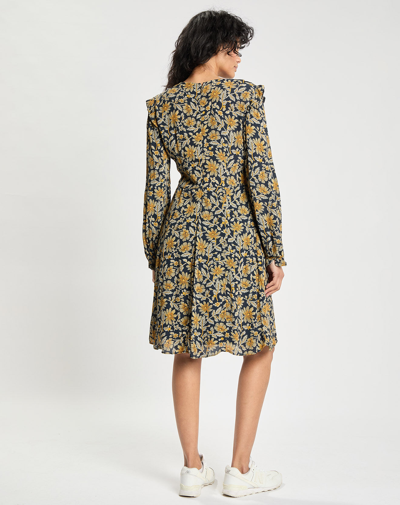 Tommy Hilfiger Robe en Crêpe imprimé floral multicolore
