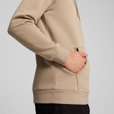 PumaESS Logo Big Hoodie FL - beige