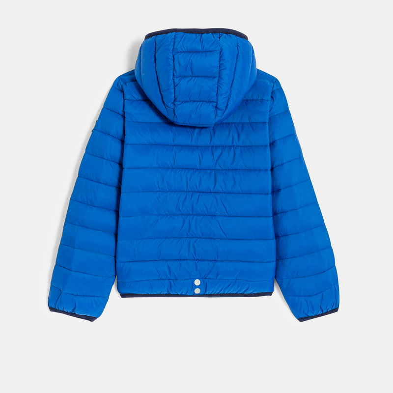 Doudoune chaude et légère bleue garçon