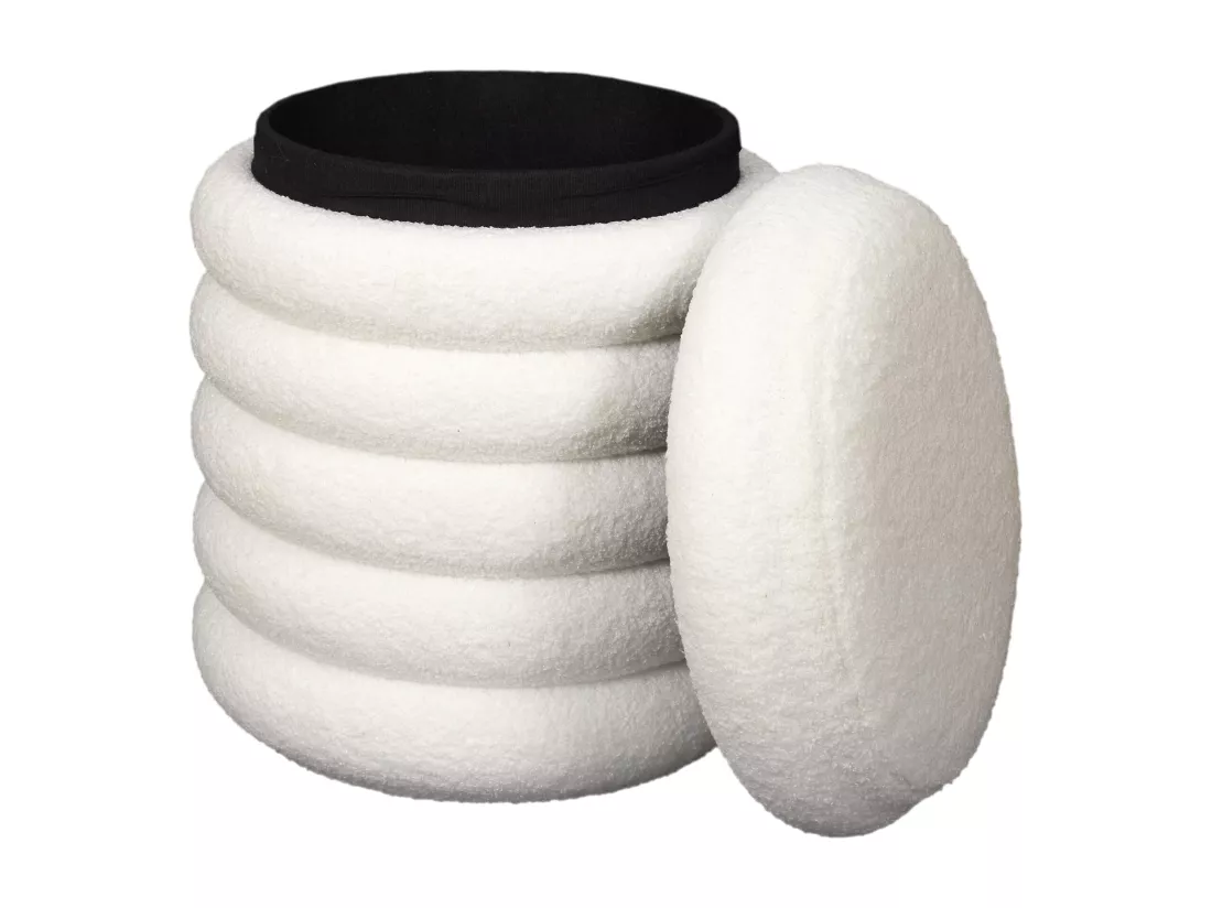 Pouf Rangement Bouclette Freya
