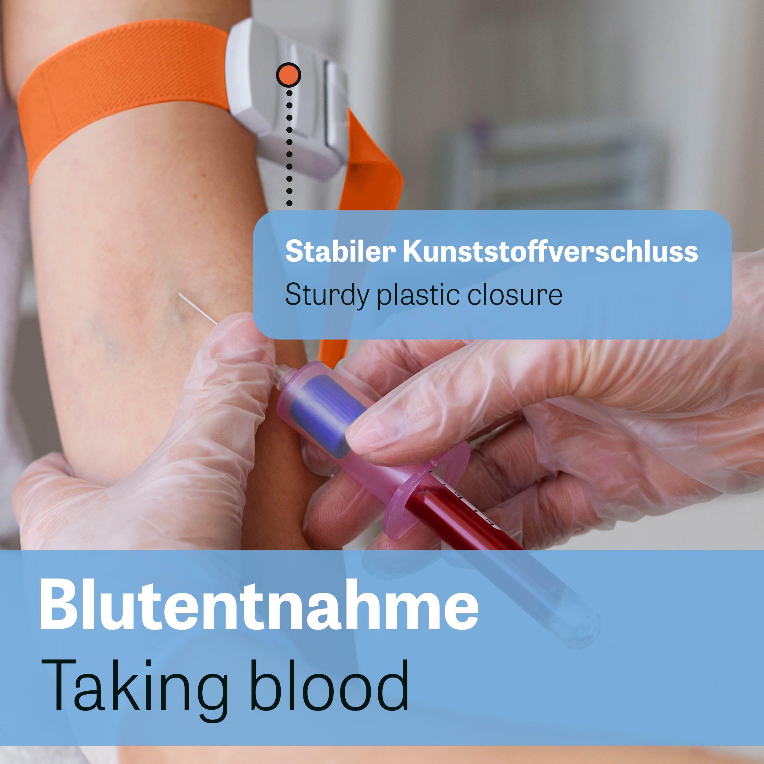Pulox 2er-Set Venenstauer - Professioneller medizinischer Tourniquet