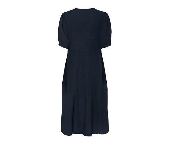 Gekrepptes Blusenkleid