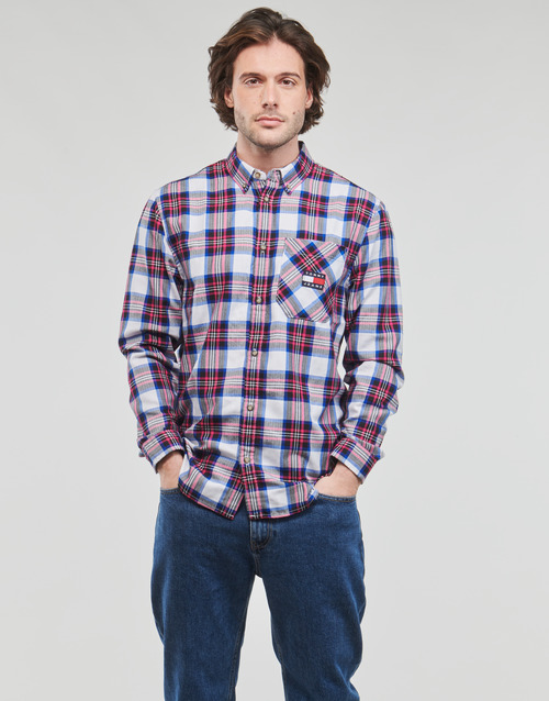 Tommy Jeans - TJM RELAXED FLANNEL SHIRT - Muticolore