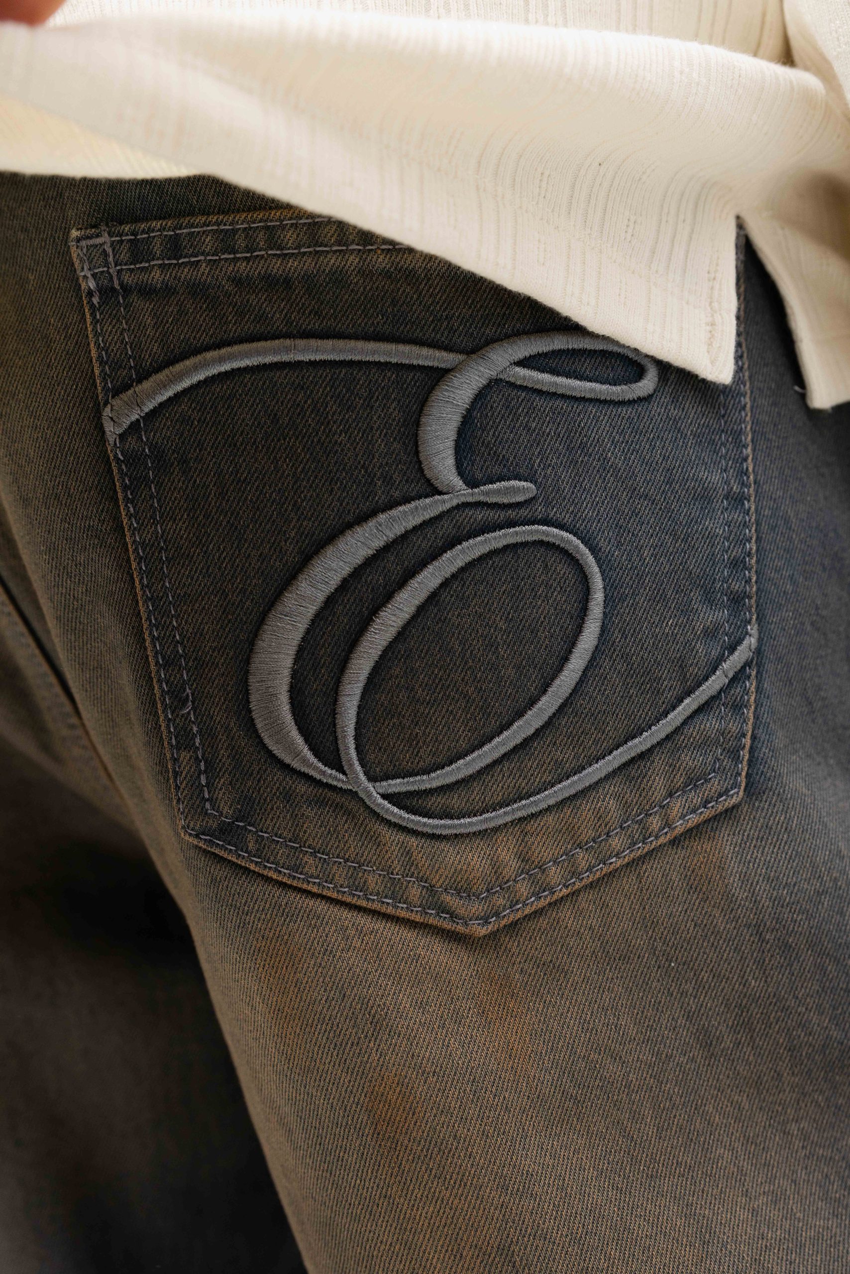 Equalité Fem Baggy Jeans Heren Donkerblauw