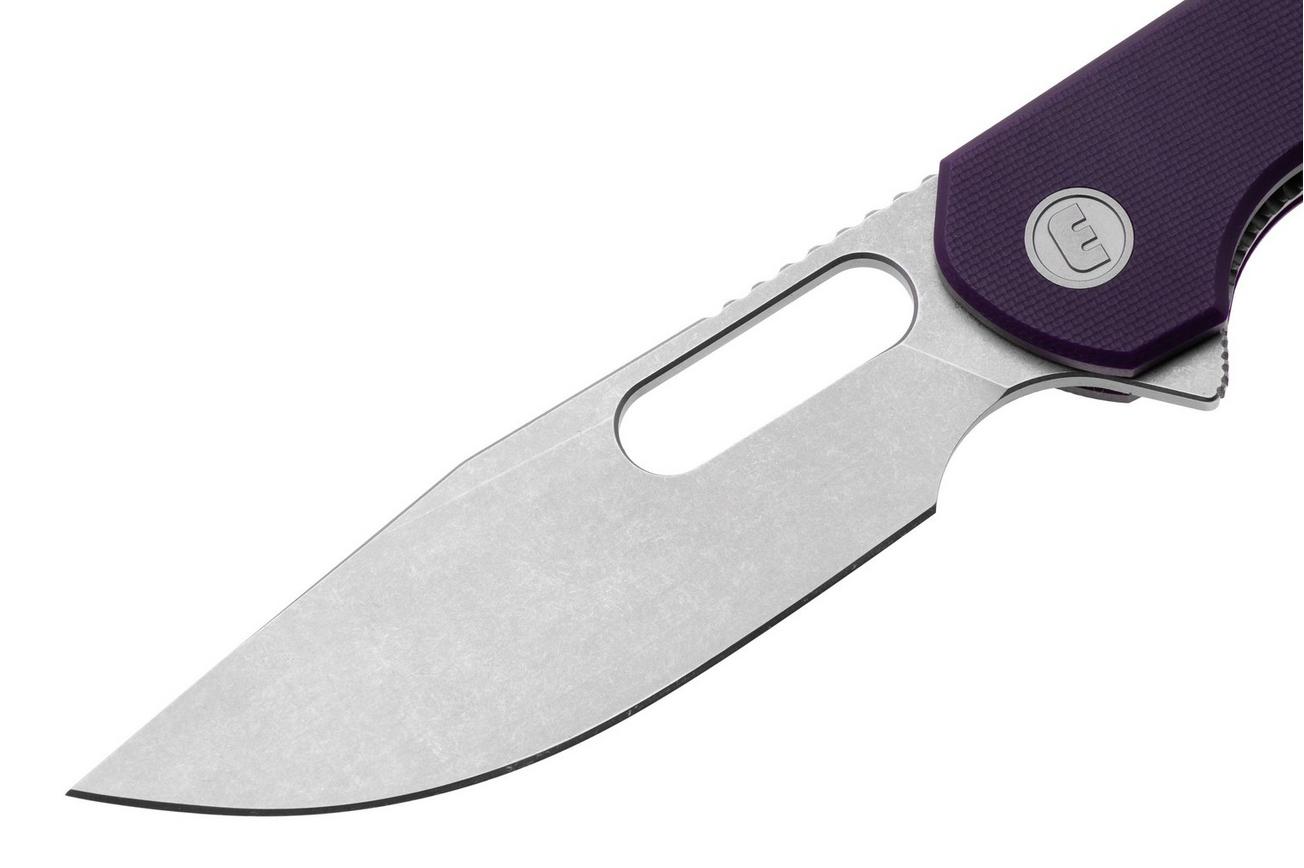 Eutektik Trinity TRI-PSW-R Stonewashed 14C28N, Purple G10, zakmes
