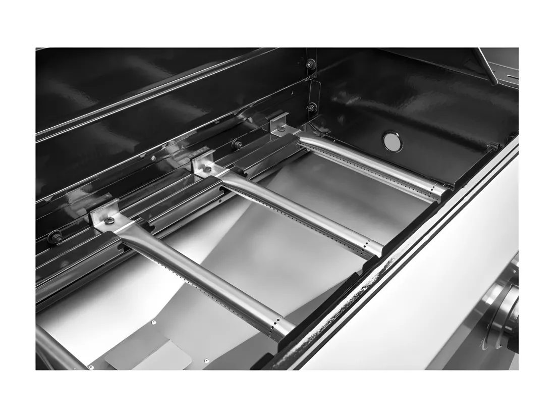 Barbecue à Gaz En Acier Inoxydable Avec Grille De Cuission Rexon Pts3 De La Marque Landmann