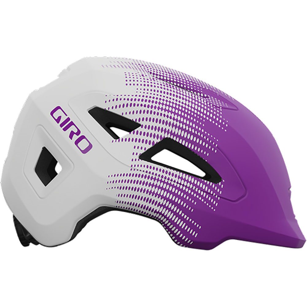 Giro Scamp II Fahrradhelm Kinder matte purple towers