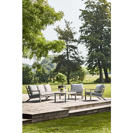 Mendoza 3. Personers loungesofa - sandy grey