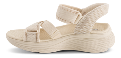 Skechers Slip-ins Max Cushioning Elite 2.0 Zoe Sandal Beige 141631 | Skoringen