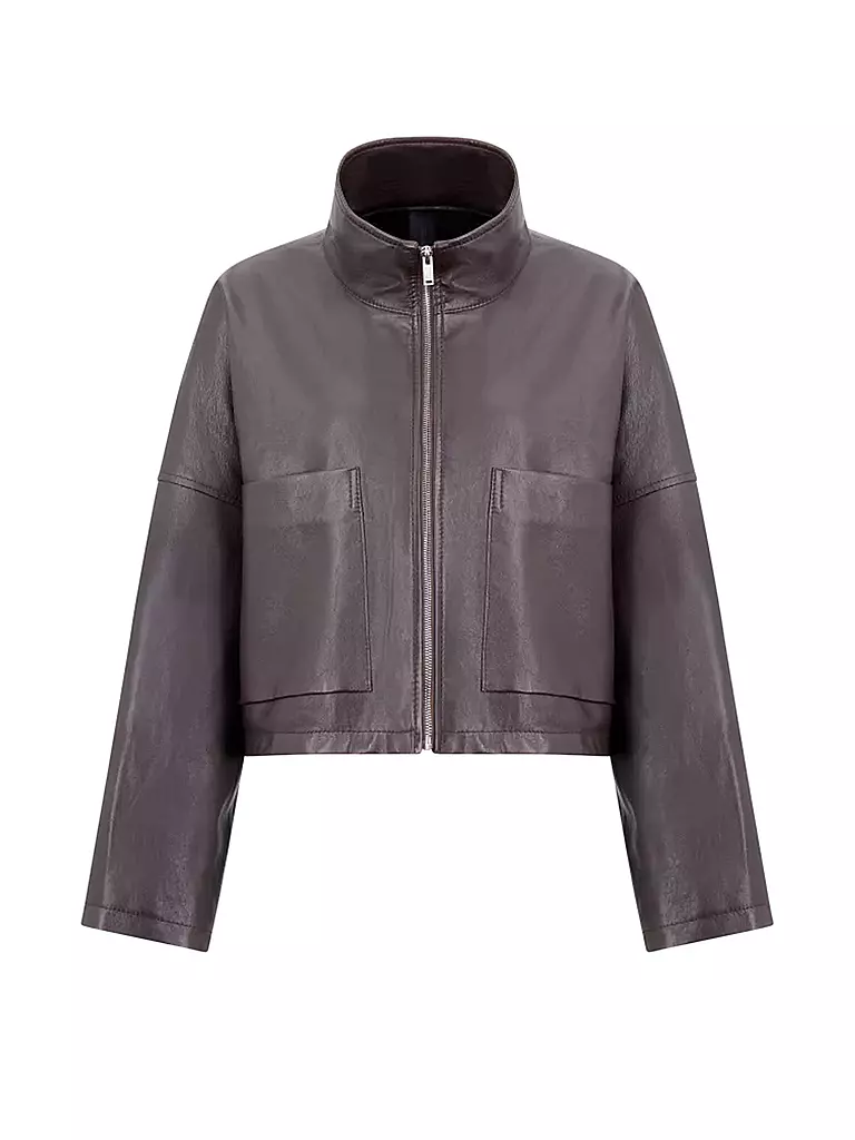 DRYKORN Lederjacke ELSTOW braun