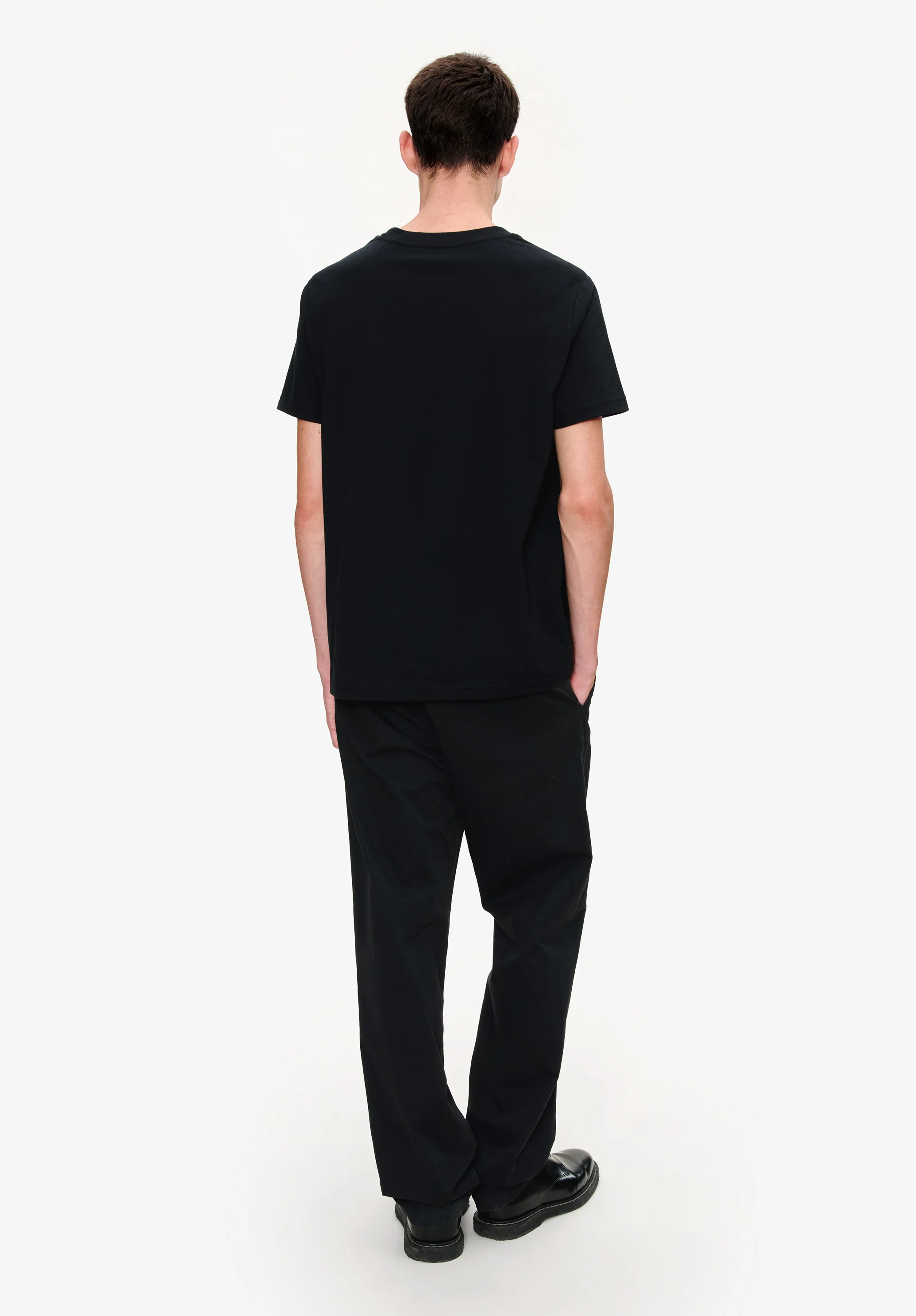 t-shirt mc vignette APC GOTS - Noir