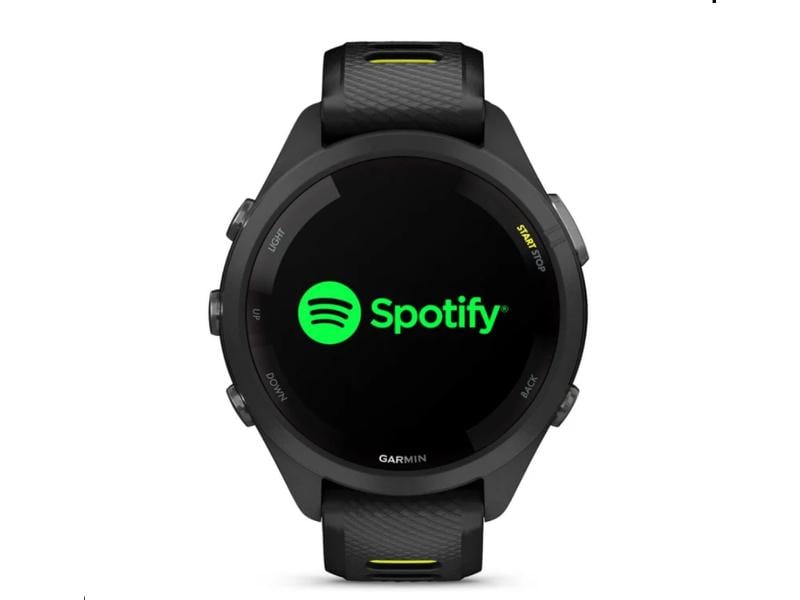 GARMIN Sportuhr Forerunner 265S Music Schwarz Smarte Laufuhr