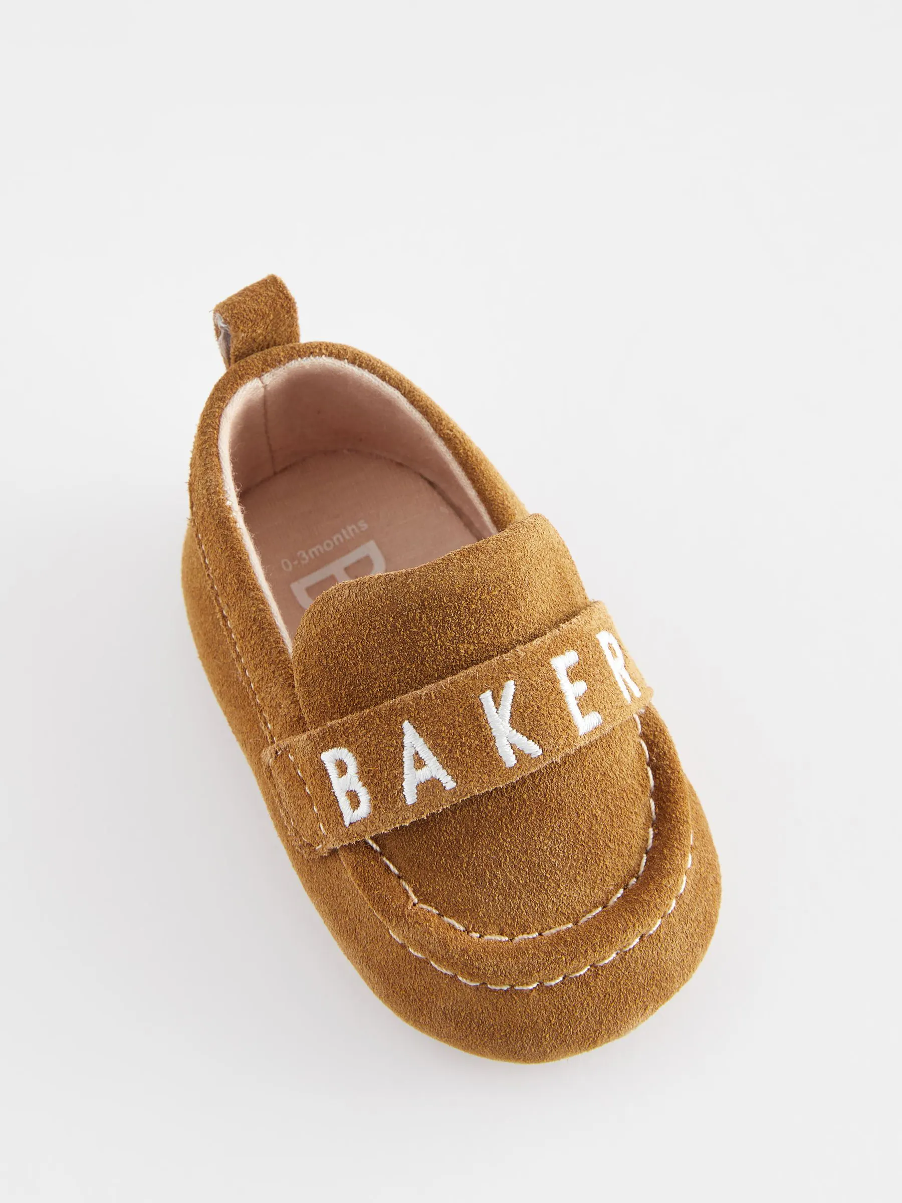 Donkerbruin - Baker by Ted Baker - Padders loafers voor babyjongens