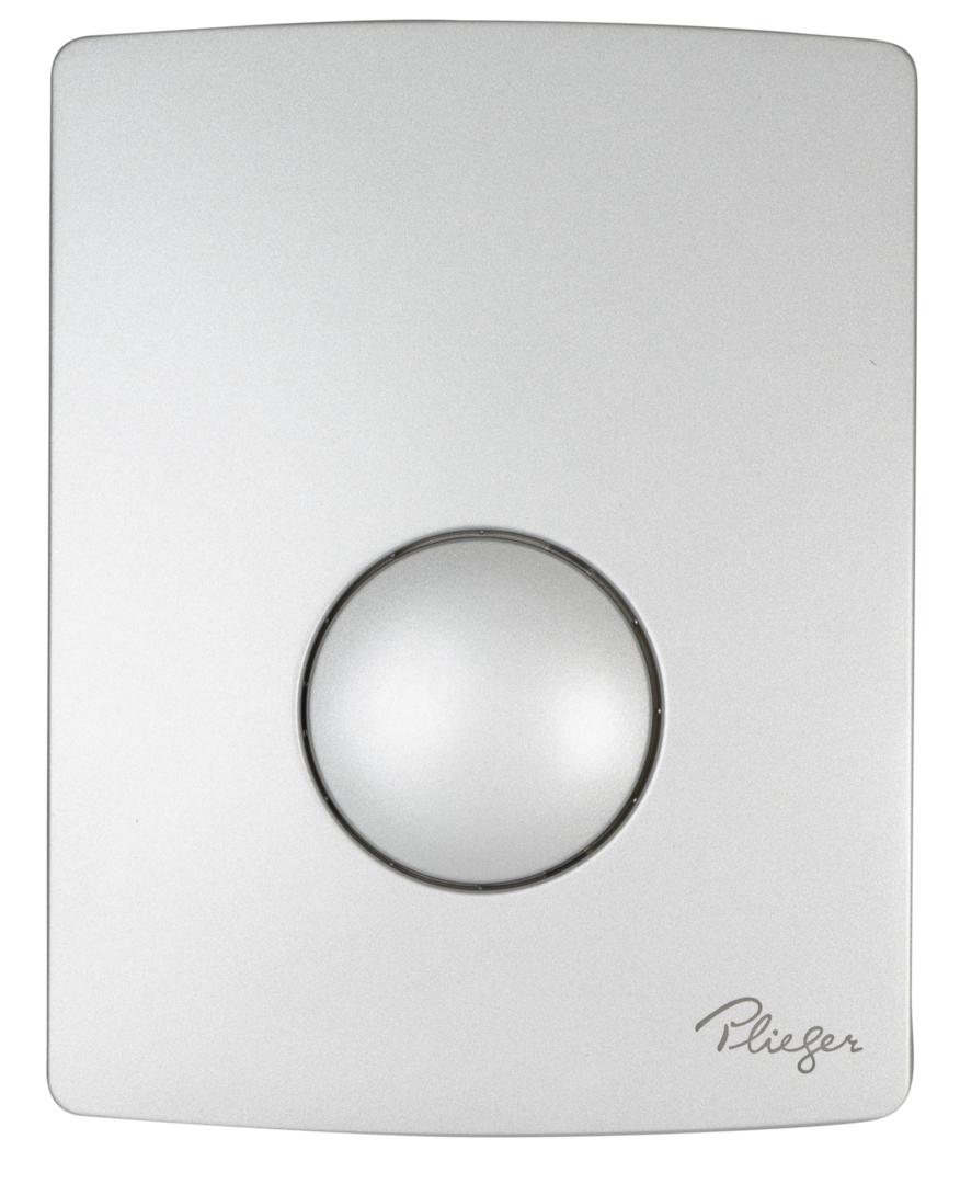 Plieger Chicago urinoir pack met deksel, spoelmechanisme en bedieningspaneel matchroom wit