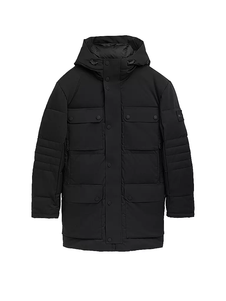 TOM TAILOR Parka schwarz