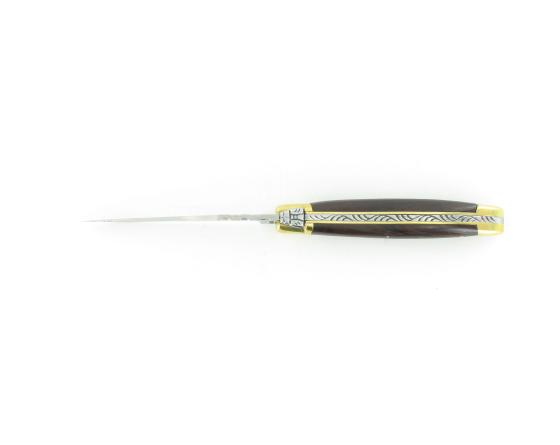 Laguiole Palissandre Couteau de poche Laguiole par Chazeau Honoré