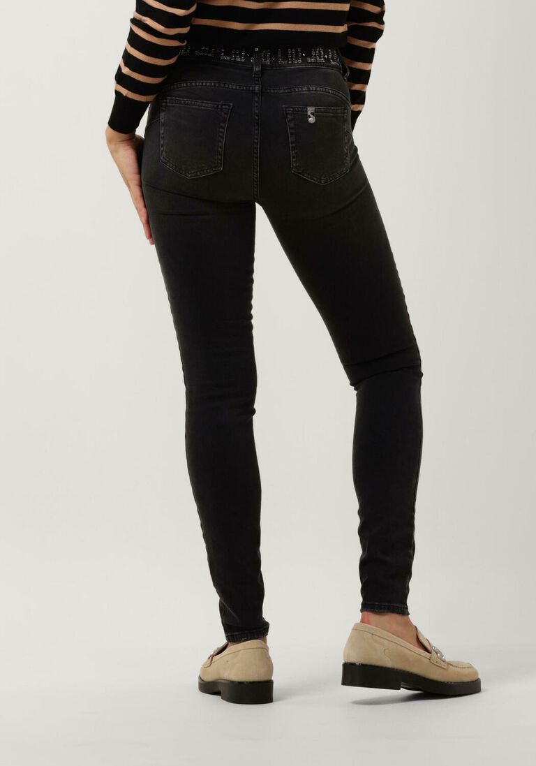LIU JO donkergrijze liu jo skinny jeans b.up divine h.w.