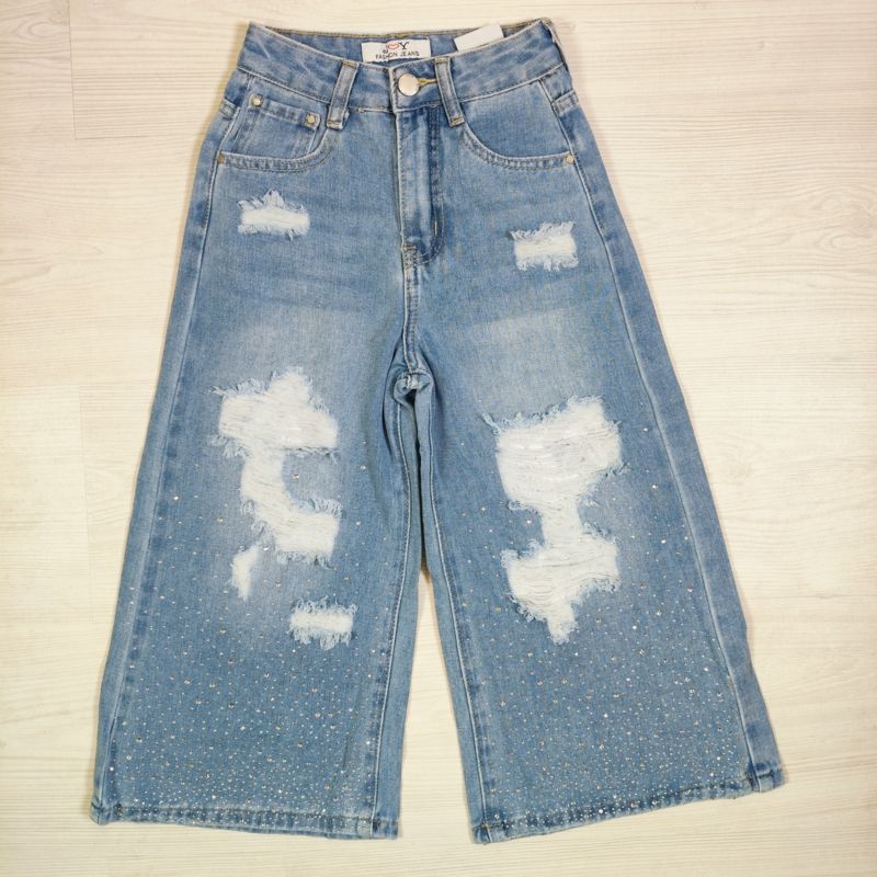 Sparkle Wide Denim