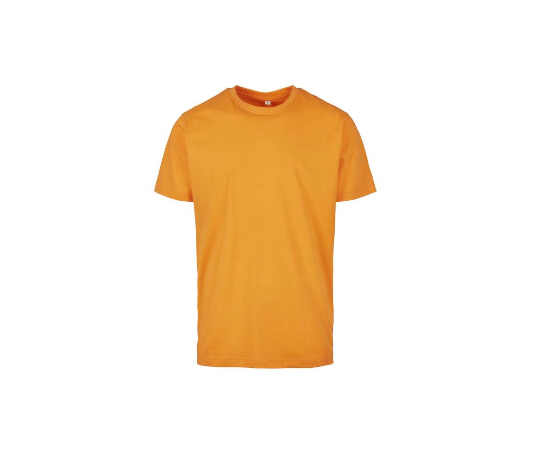 Build Your Brand BY004 - T-shirt Confortable à Col Rond en Coton