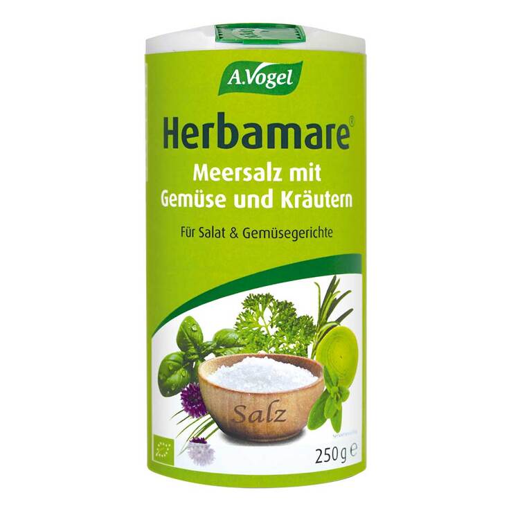 HERBAMARE Meersalz mit Gemüse und Kräutern A.Vogel, 250 g