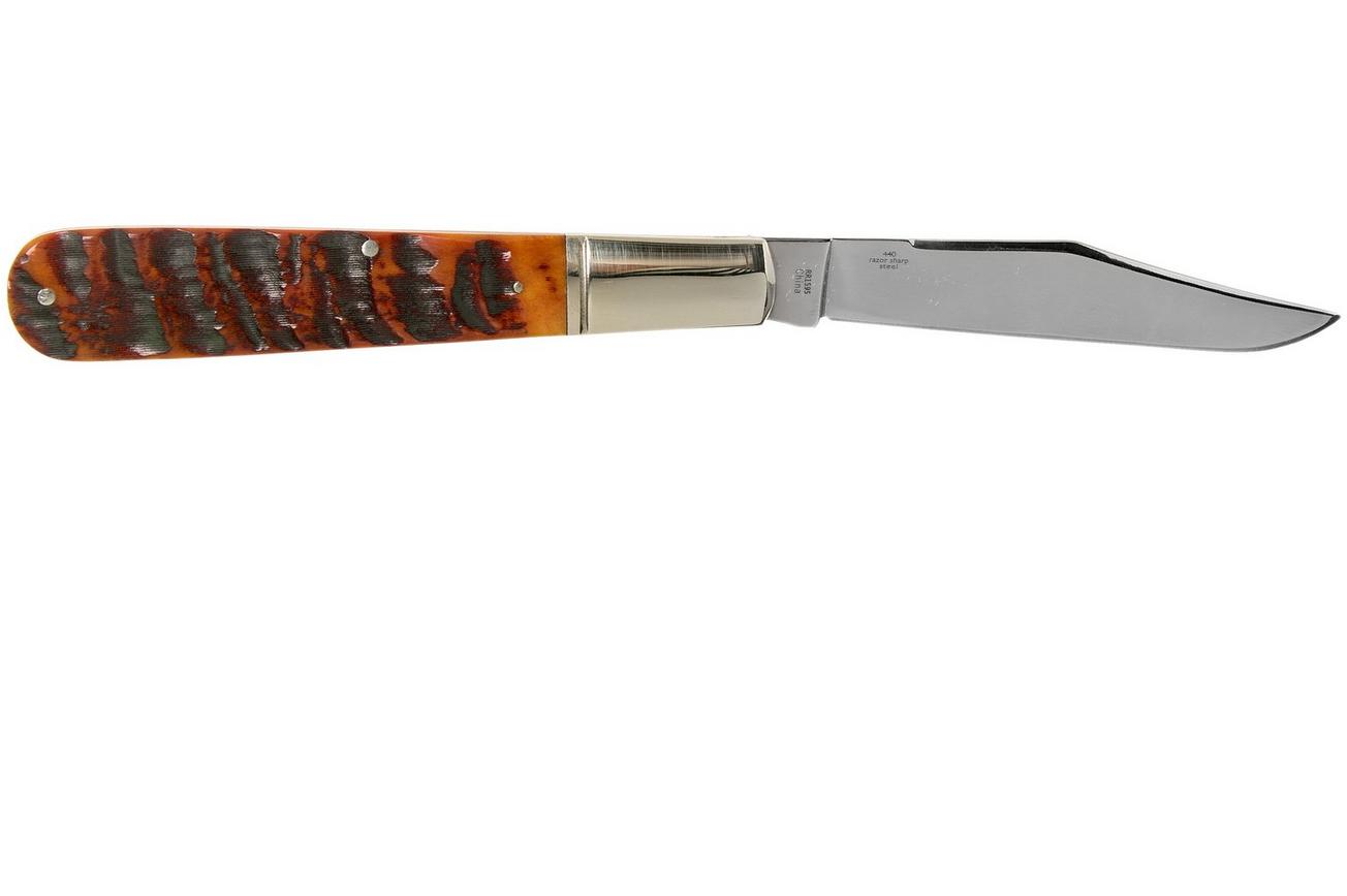 Rough Ryder Ram’s Horn Bone Big Daddy Barlow RR1595 zakmes