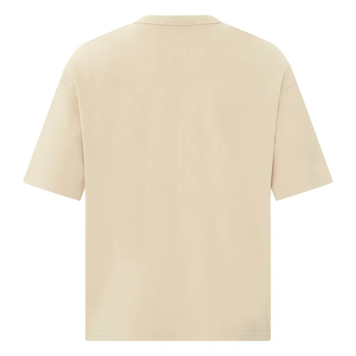 SMALLABLE BASICS T-Shirt Oversize Homme Coton Bio | Mastic