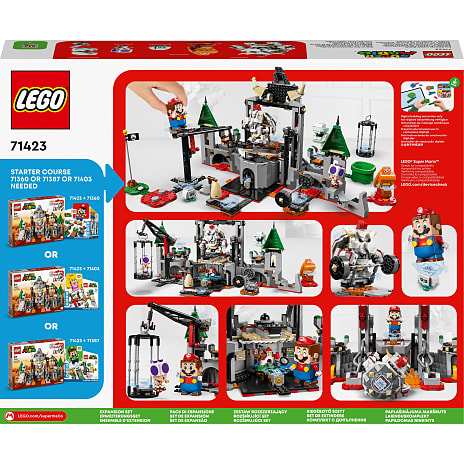 LEGO® Super Mario™ Dry Bowsers slotskamp – udvidelsessæt 71423