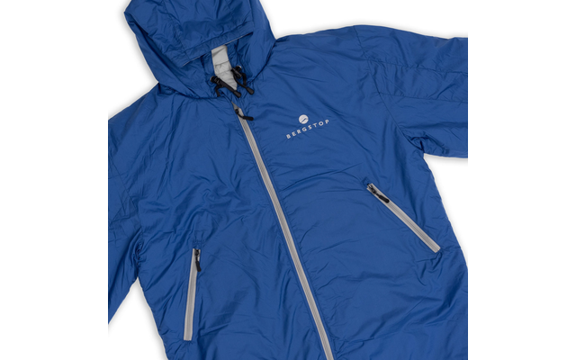 Bergstop Cozybag Comfort Multifunktionsschlafsack mit Ärmeln blau