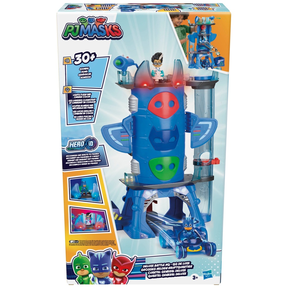 PJ Masks Deluxe Kampfzentrale Spielset mit 2 Actionfiguren