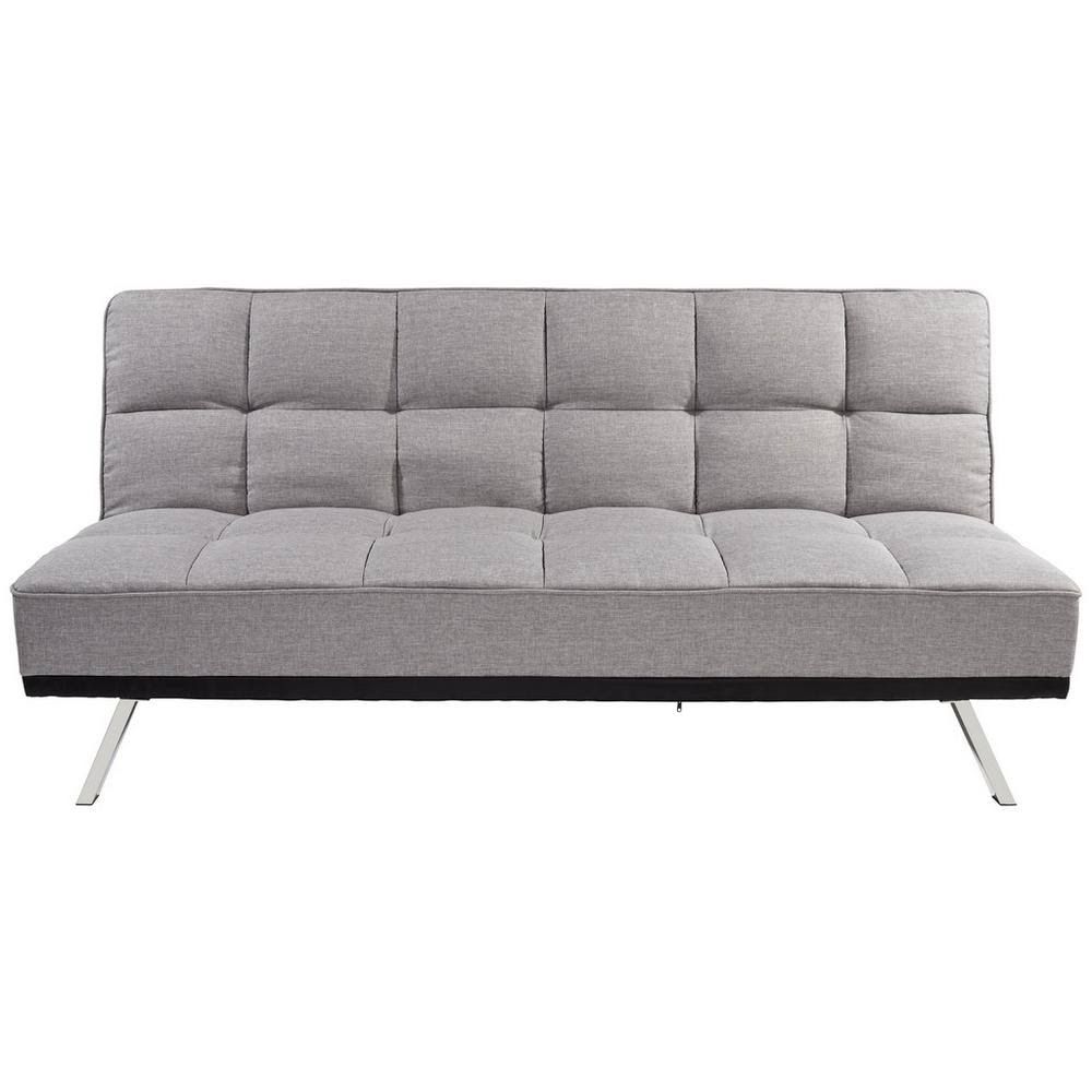 Schlafsofa Jan II Grau ca. 179x84x96 cm modernes Design