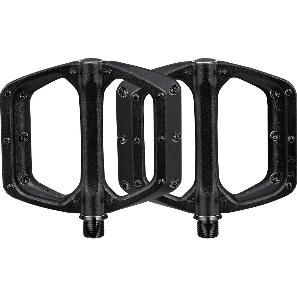 Spank Spoon DC Flat Pedale schwarz
