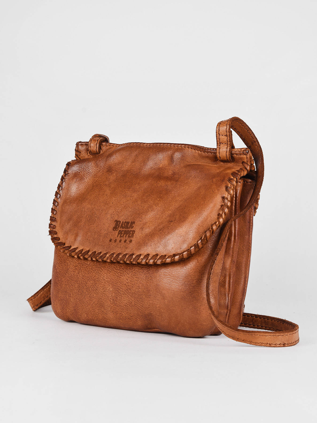 Sac bandoulire Utility cuir BASILIC PEPPER