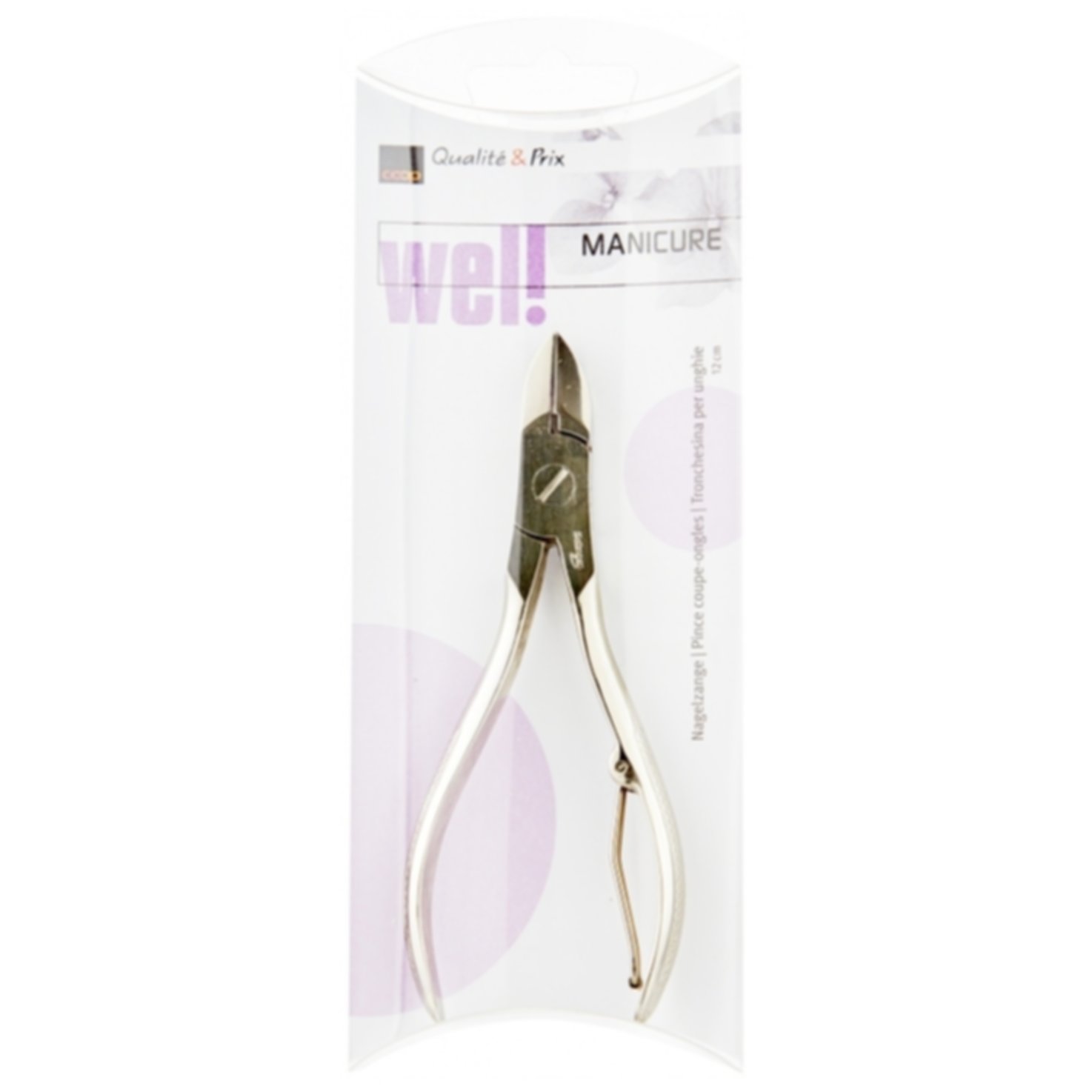 well Nagelzange 12cm