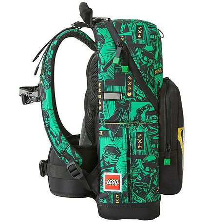 LEGO® Ninjago Schulranzen m. Sporttasche - Optimo - Schwarz/Grün