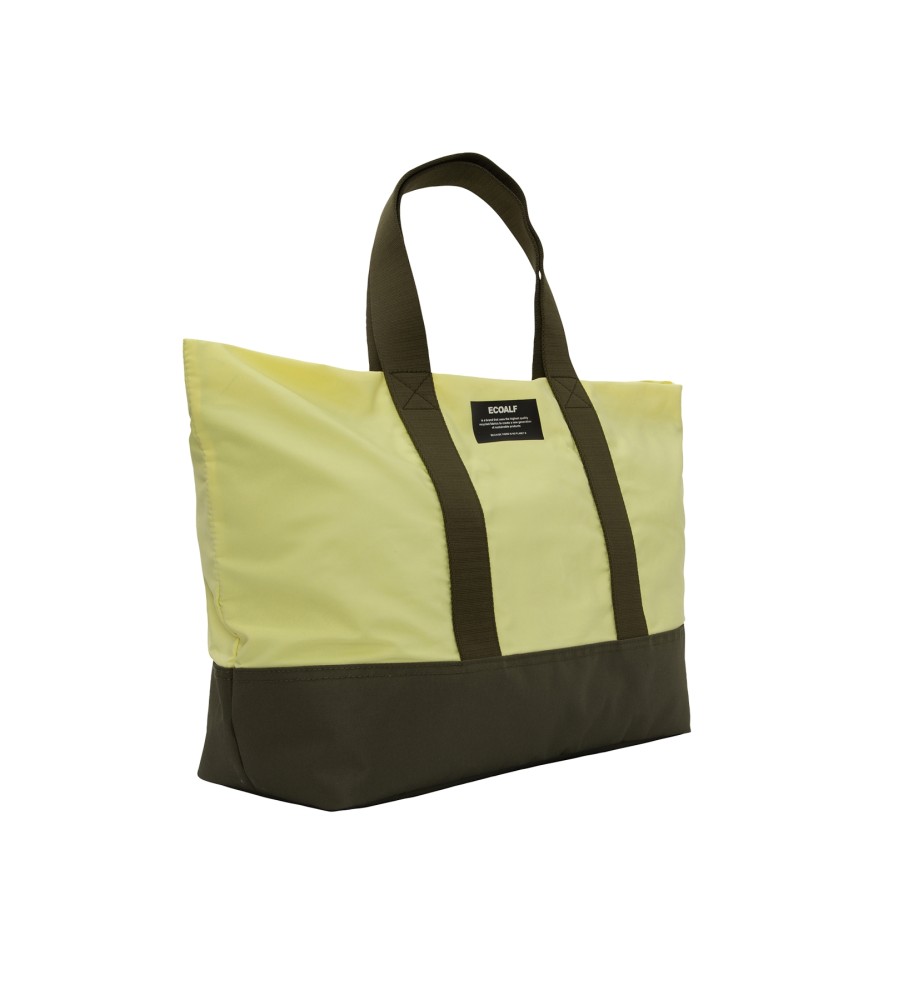 Sacola de compras ECOALF Leblon amarela