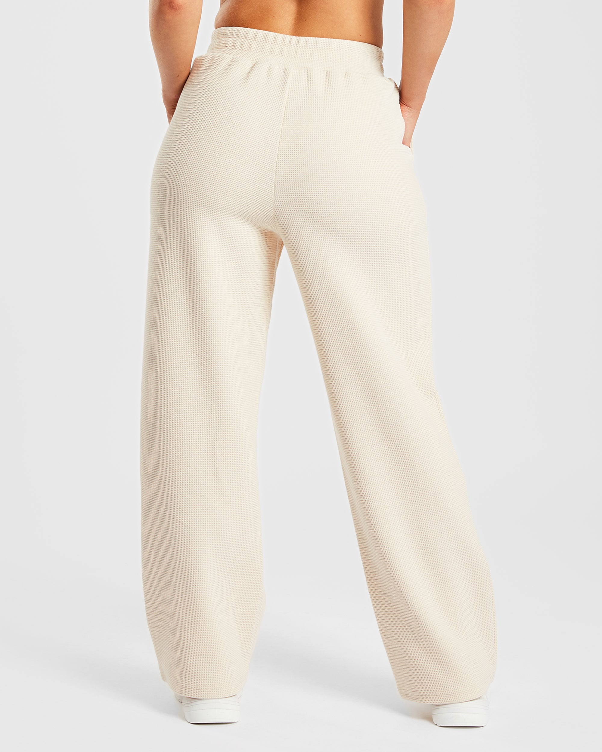 Waffle Straight Leg Joggers