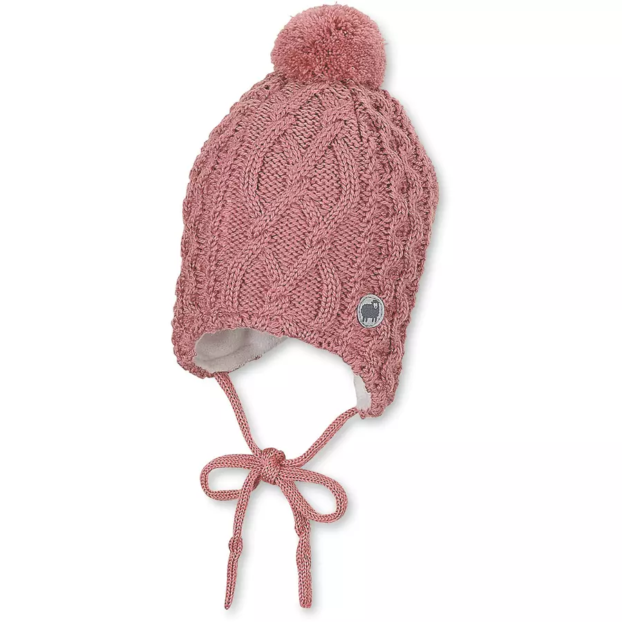 Sterntaler Strickmütze rosa