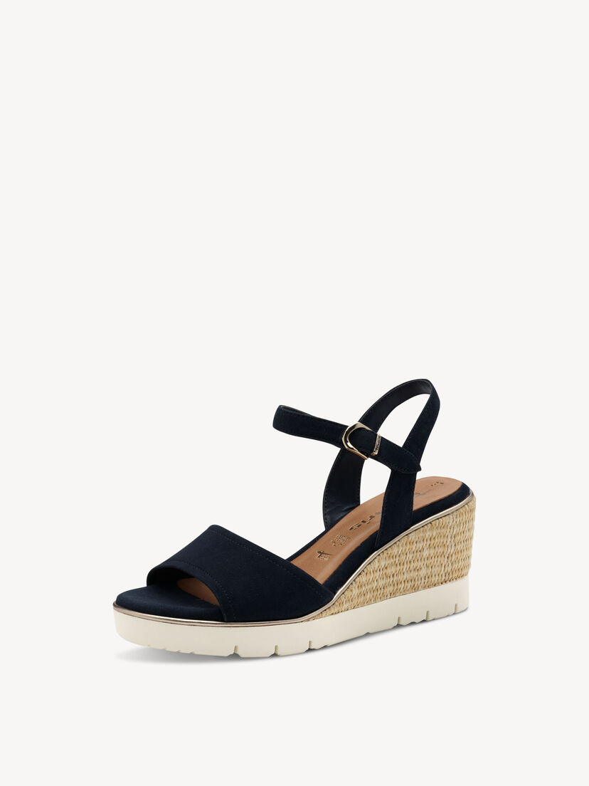 Leren Sandaaltje - blauw