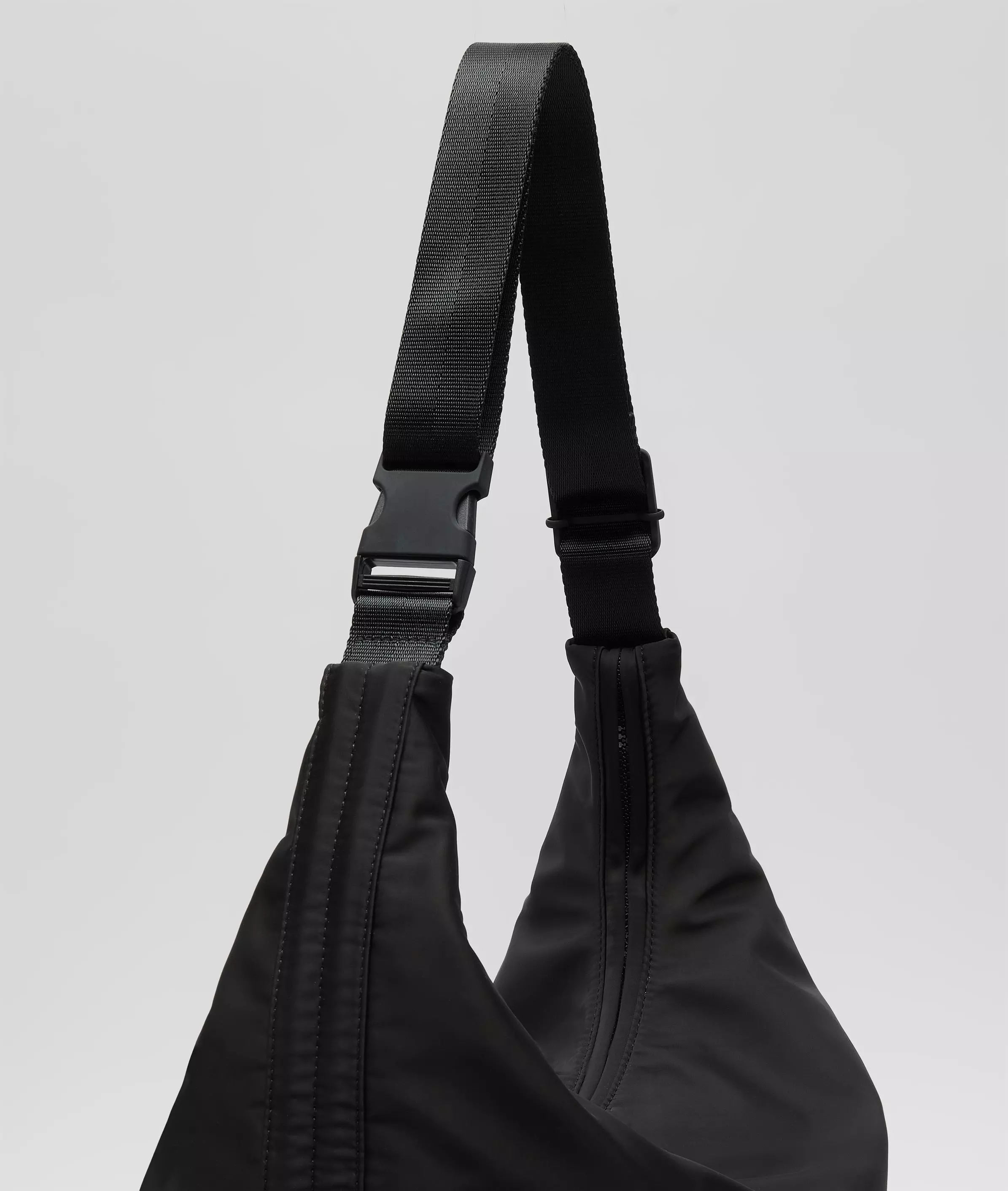 Nylon Hobo L Large nylon hobo bag