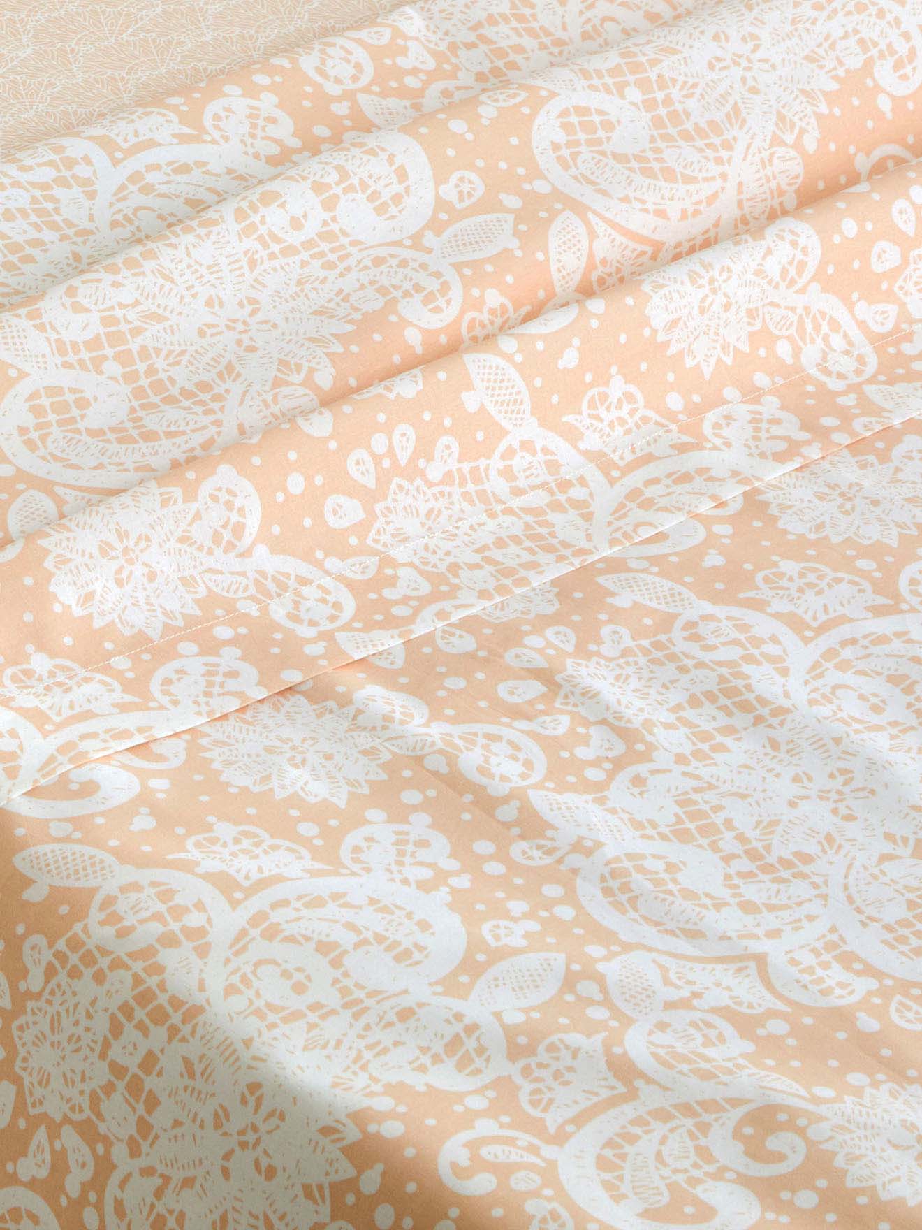 Drap plat Dentelle