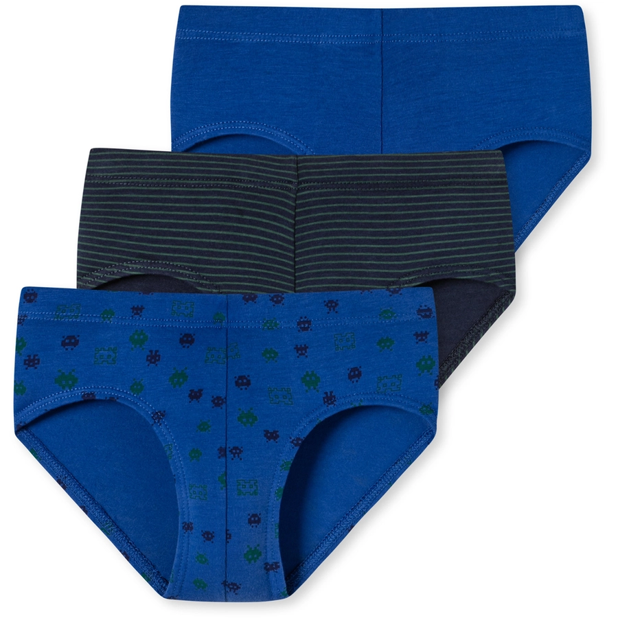 Schiesser Slip 955 Organic Mehrfarbig (2)