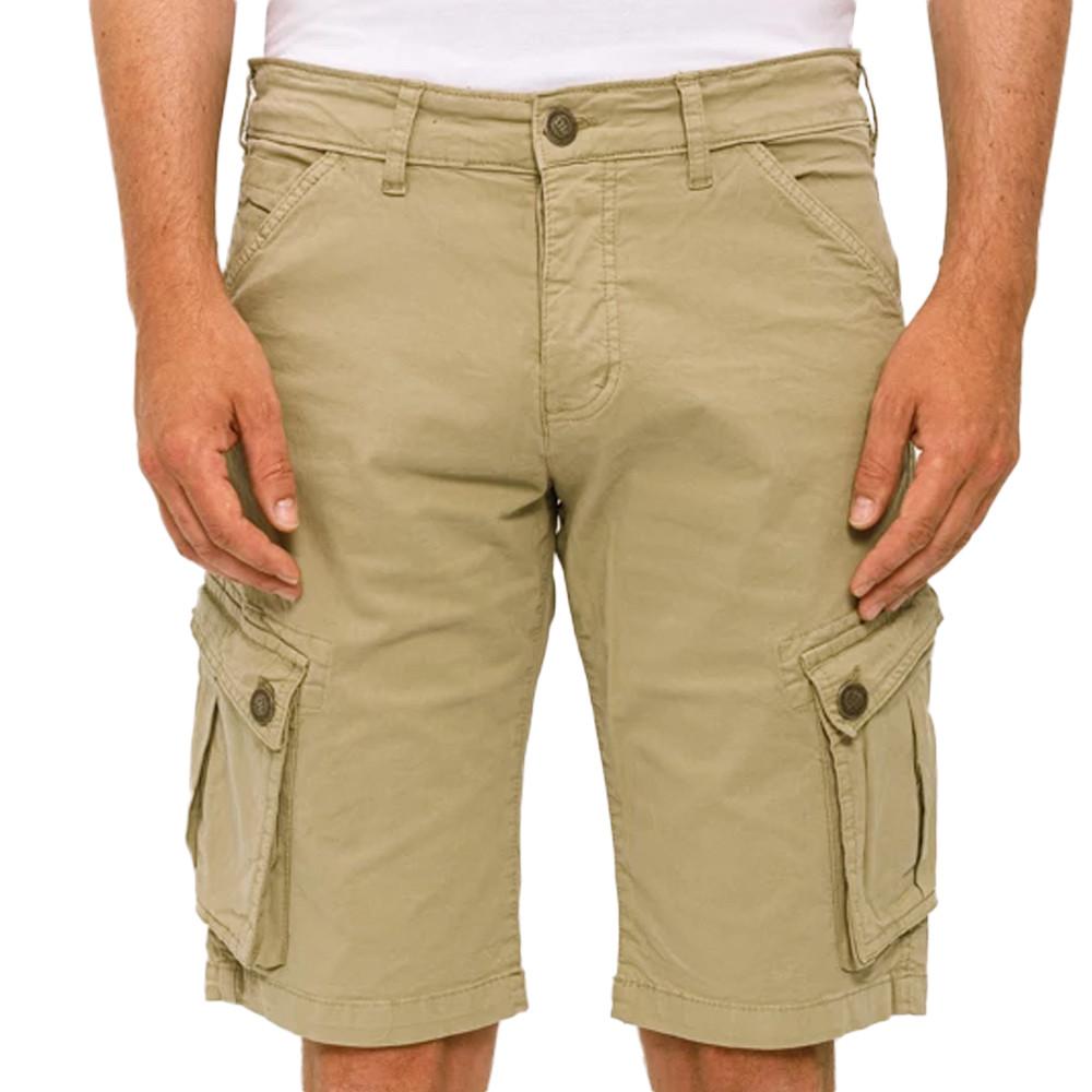Paname Brothers Bermuda Cargo Kaki Homme Paname Brothers Betty