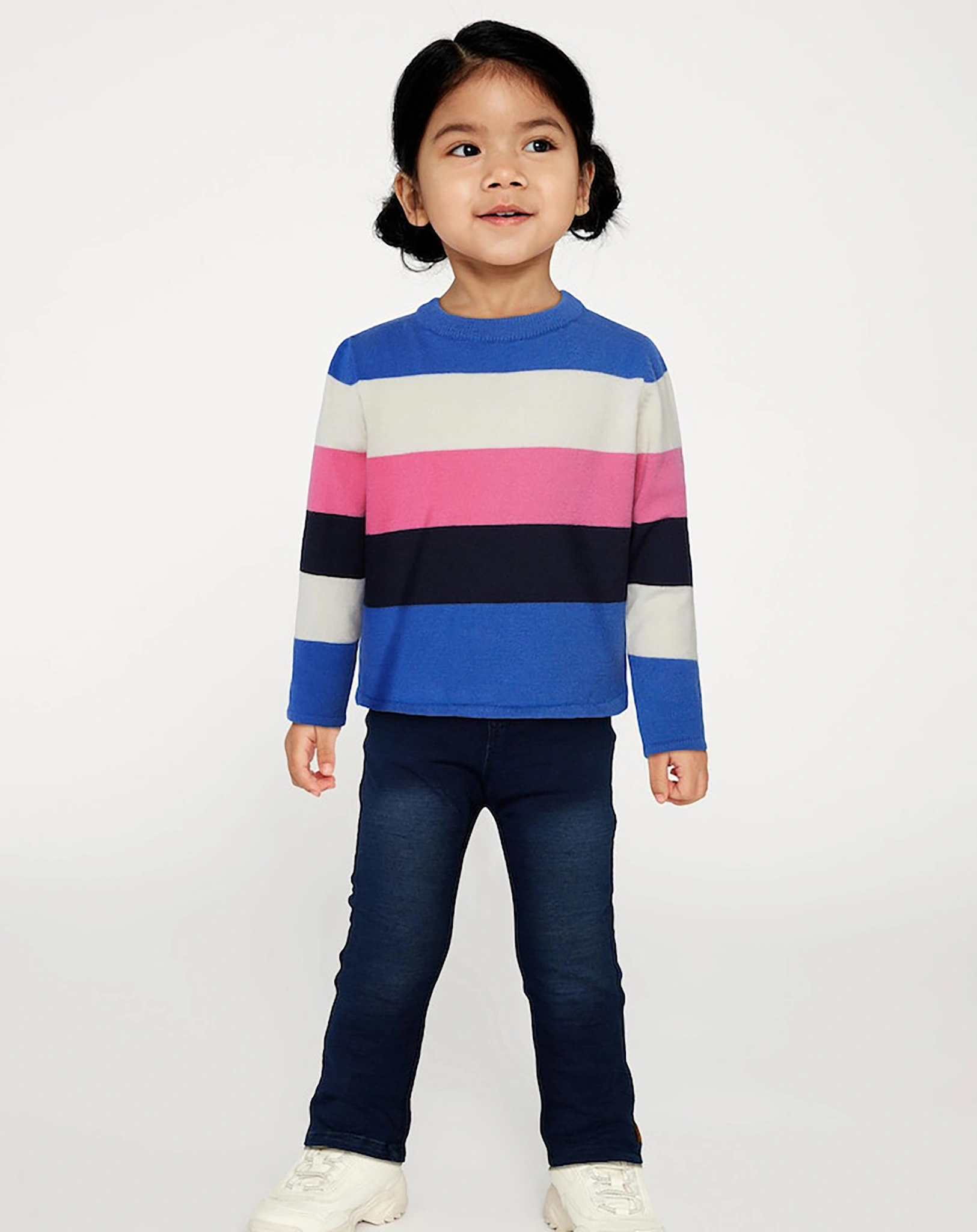 Pullover NMFVAJSA SHORT KNIT in dazzling blue