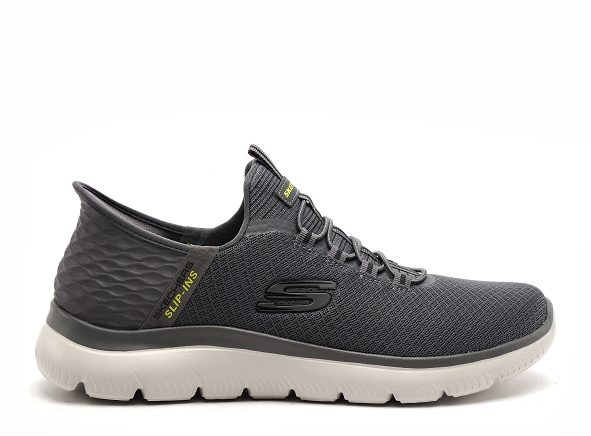 Skechers basses homme slipinsummit 232457 gris