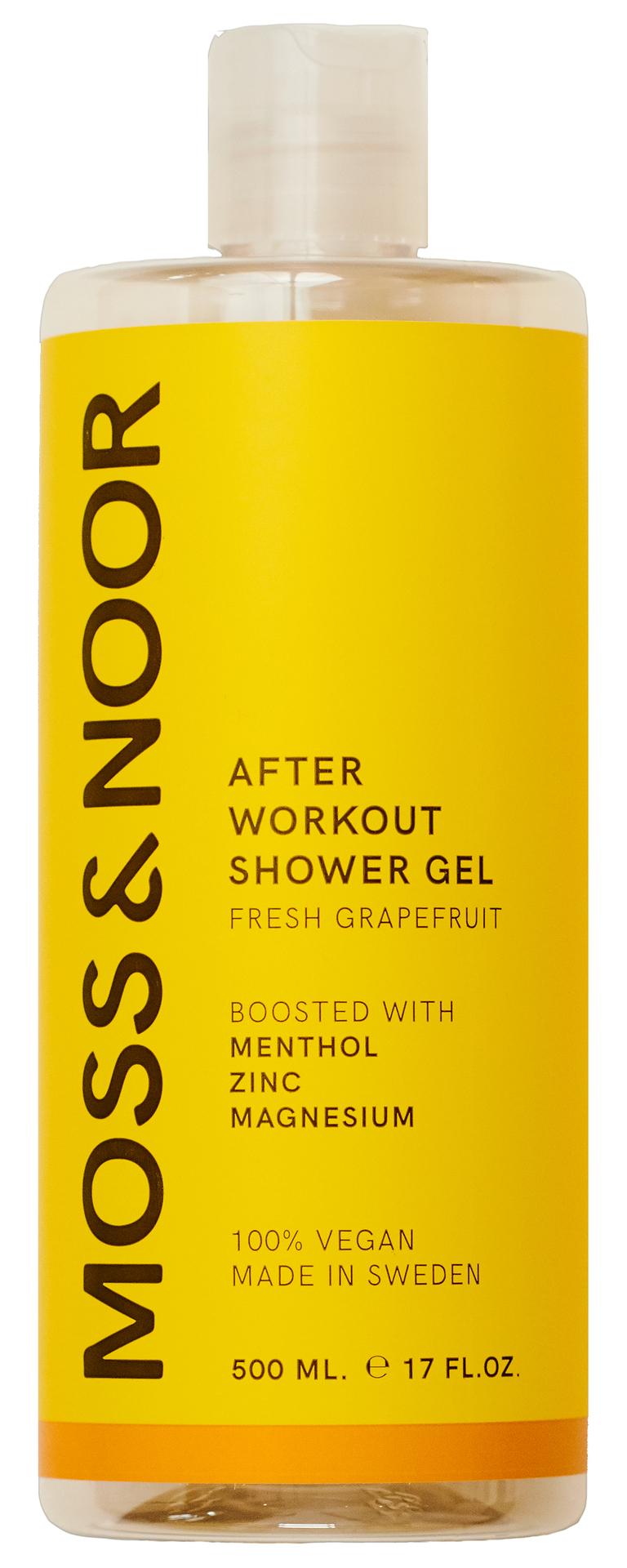 MOSS & NOOR After Workout Shower Gel Fresh Grapefruit 500ml