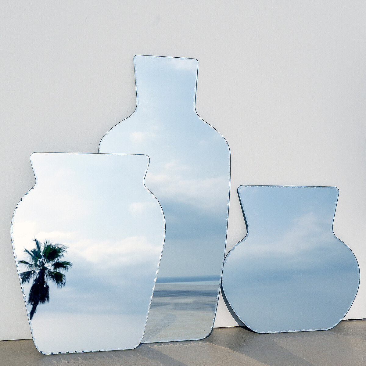 OTTO STUDIO PARA AM.PM<br>Espelho biselado, A41 cm, Mirage