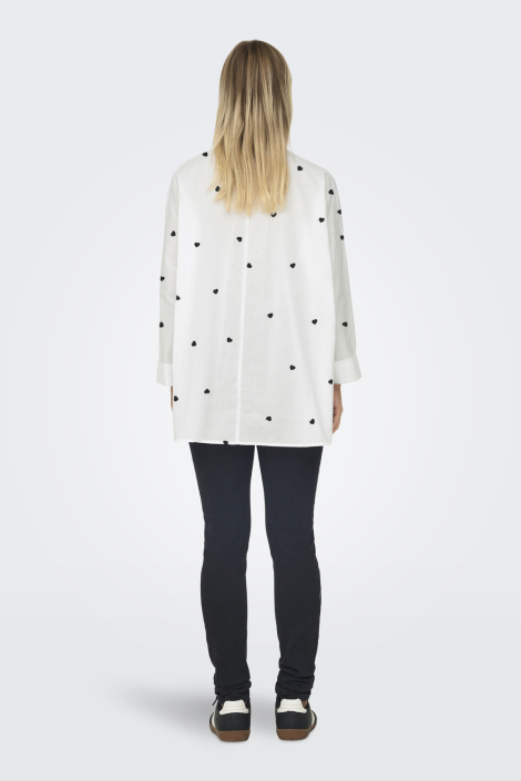 Only witte dames blouse
