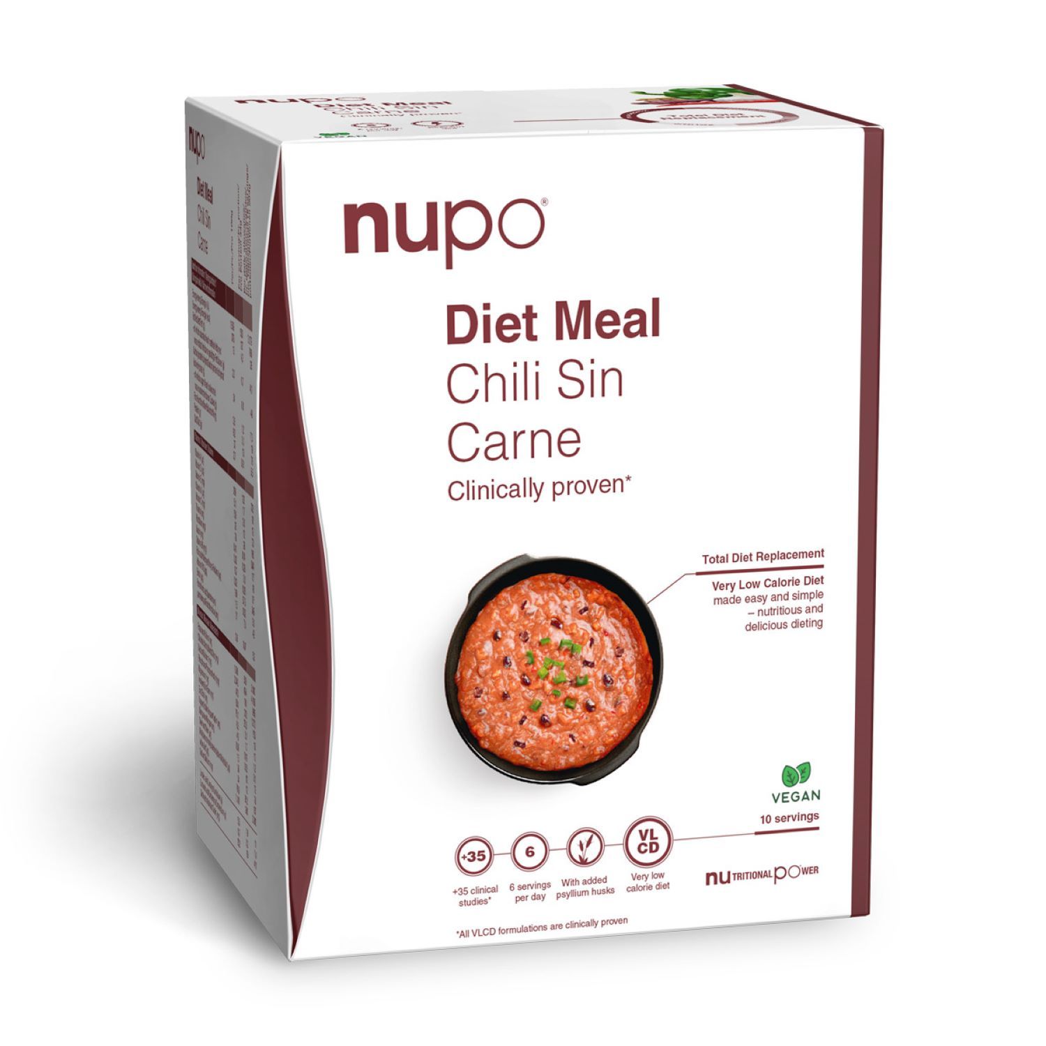 Nupo Diet Chili Sin Carne