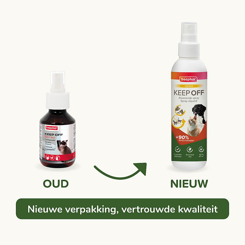 Beaphar Keep Off Indoor Afwerende Spray 200 ml | 4250.1