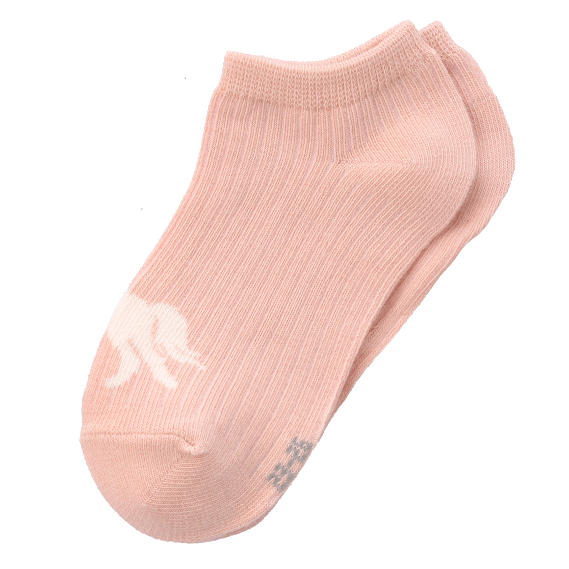 Topolino 4 Paar Mädchen Sneaker-Socken im Set weiss / beere / hellbraun